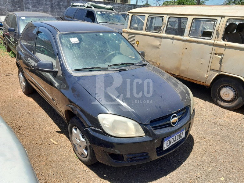 GM Celta 2P Life 2009/2010 - Preto - Leilão Online