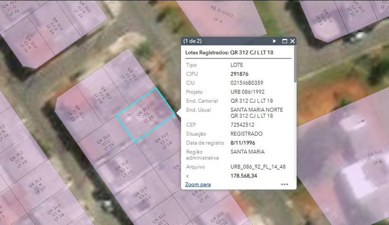 Terreno 150m² com Edícula Precária em Santa Maria/DF