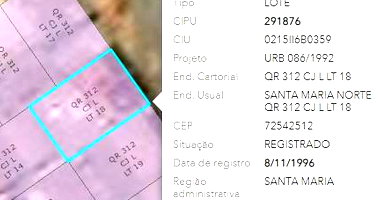 Terreno 150m² com Edícula Precária em Santa Maria/DF