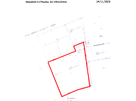 Galpão com 3 terrenos germinados, área total 2.571,22m²