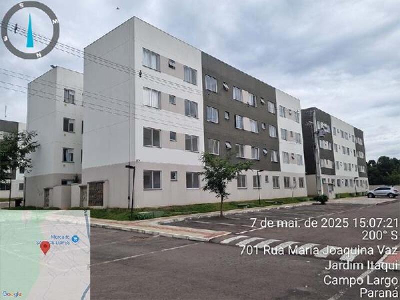 Apartamento com 2 quartos em Campo Largo/PR