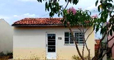 Casa 2 quartos 46,3m² com área de serviço e cozinha
