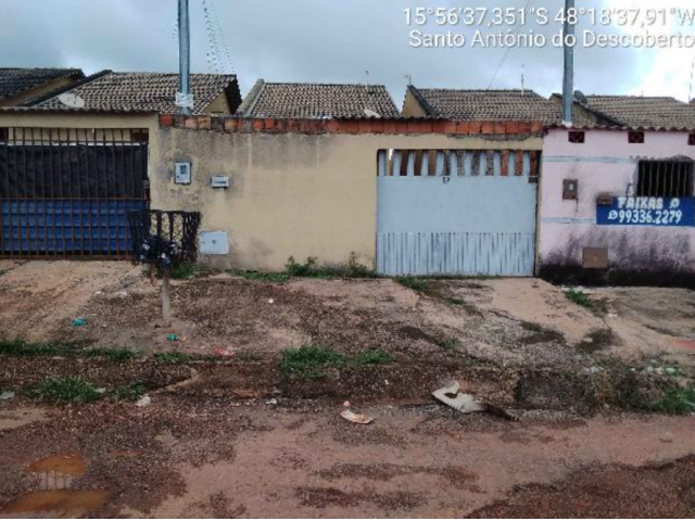 Casa com 2 quartos em Santo Antônio do Descoberto/GO
