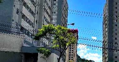 Apartamento aconchegante com 2 quartos, 1 banheiro e 57.51m² construída