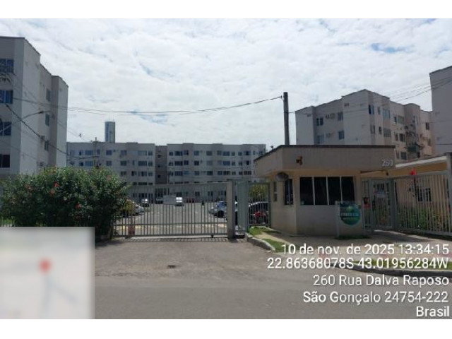 Apartamento com 2 quartos e 41,04m² em São Gonçalo/RJ