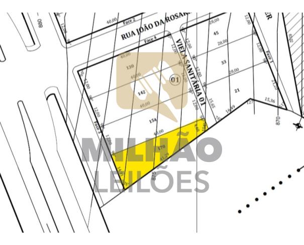 Terreno urbano 391,77m² em Guimarânia-MG com lance inicial de R$145.000