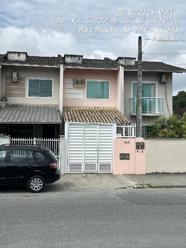 Casa térrea com 2 quartos, 59,54m² em Joinville/SC
