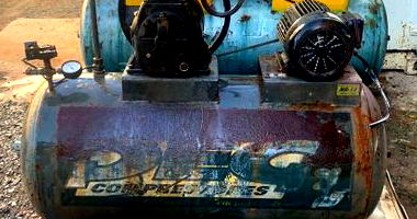 Compressor de Ar 5cv 250L - Paulínia/SP