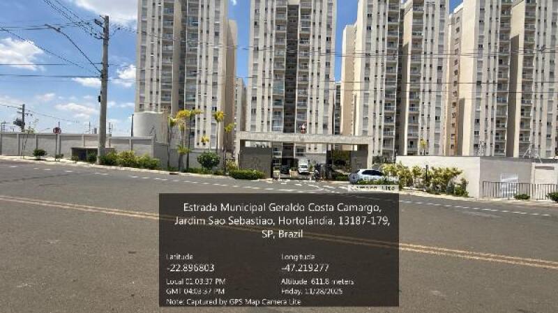 Apartamento com 2 quartos em Hortolândia/SP