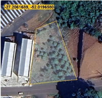 Terreno urbano de 1.623,45m² em Concórdia-SC