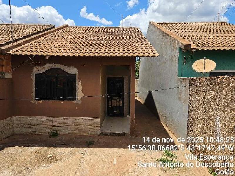 Casa com 2 quartos em Santo Antônio do Descoberto/GO