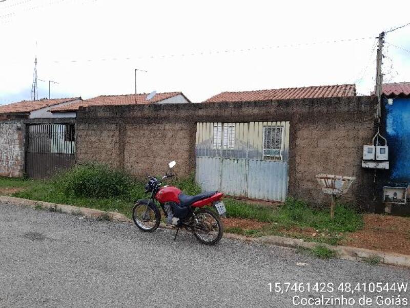Casa 47,5m² com 2 quartos em Cocalzinho de Goiás