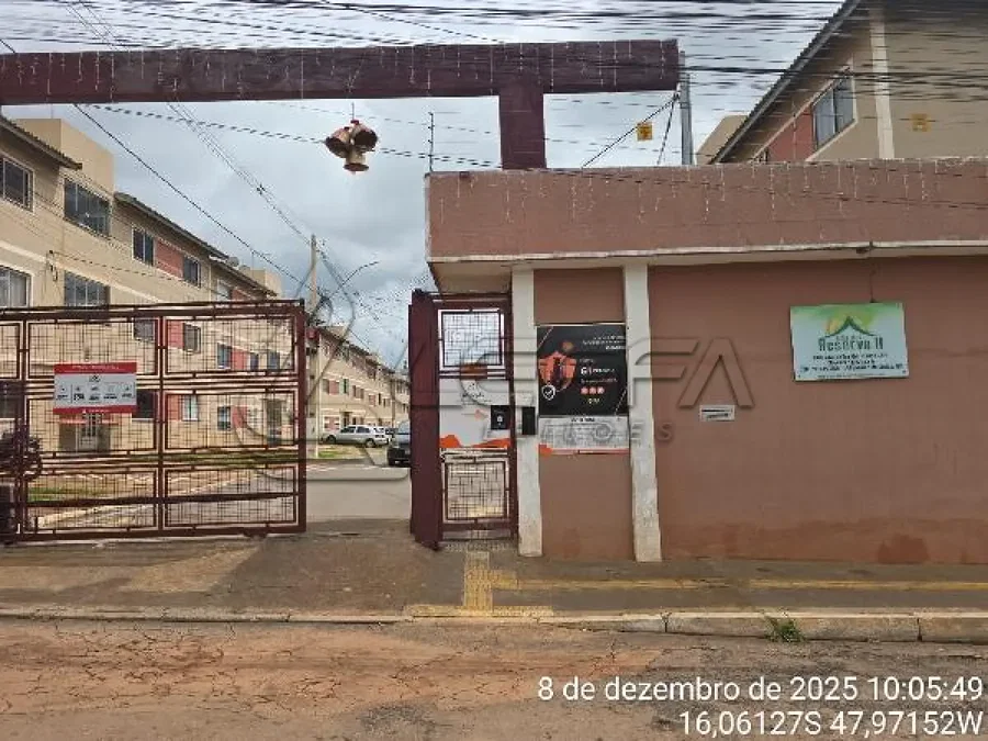 Apartamento com 1 quarto e varanda em Valparaíso de Goiás
