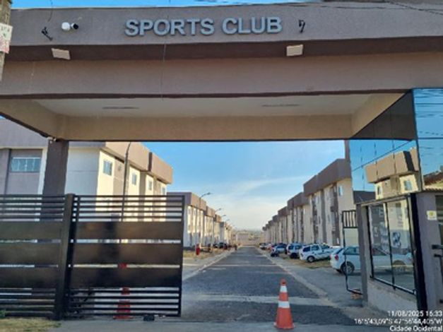Apartamento com 53,44m² em Cidade Ocidental - GO