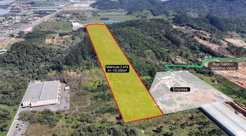 Terreno Amplo em Navegantes com 110.000m²