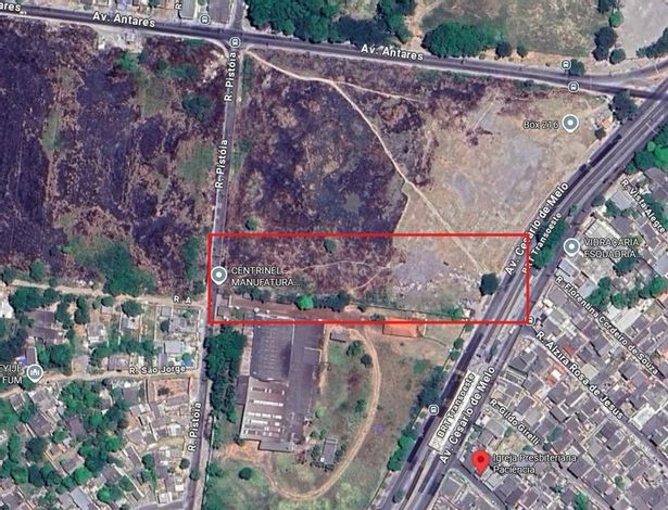 Terreno Urbano com 7.805m² em Santa Cruz, Rio de Janeiro