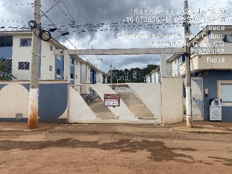 Apartamento 2 quartos, 50,41m², vaga de garagem em Valparaíso de Goiás