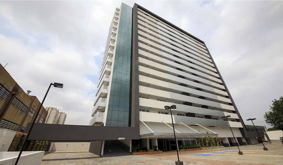 Sala comercial com 39,88 m² útil em Santo Amaro, ocupada