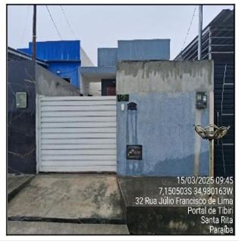 Casa em Santa Rita - PB com 67,50m²