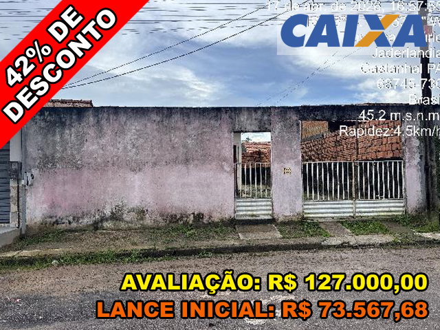 Casa com 2 Quartos em Castanhal/PA - Oportunidade de Investimento