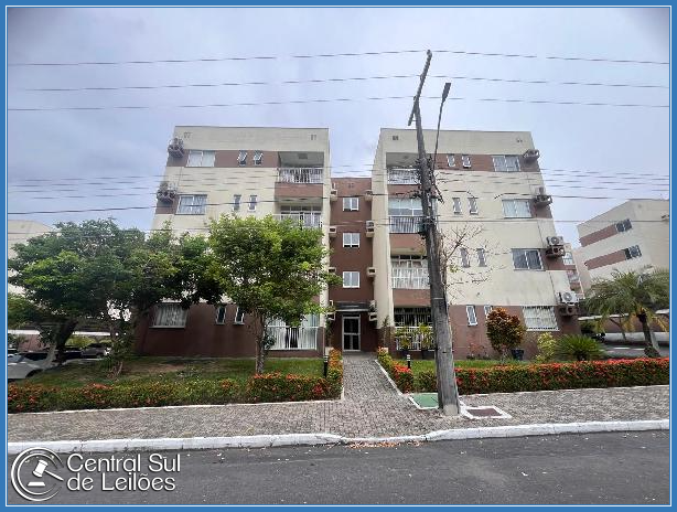 Apartamento com 3 quartos e 1 vaga em Manaus