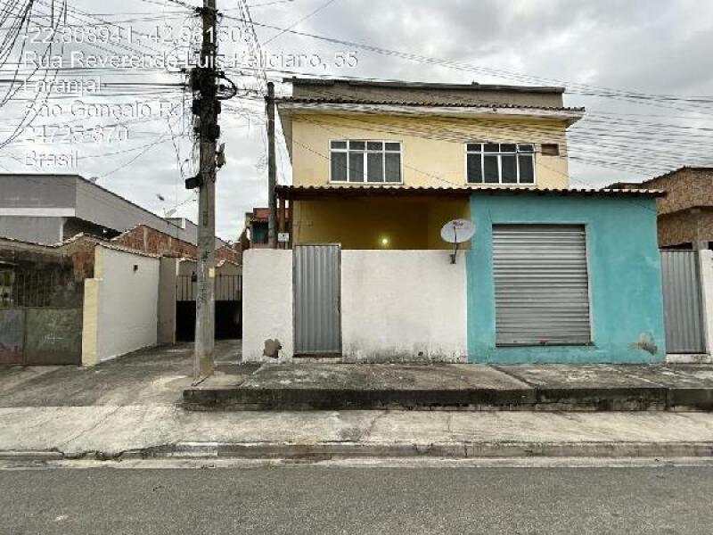 Casa com 59,73m² de área total em São Gonçalo/RJ