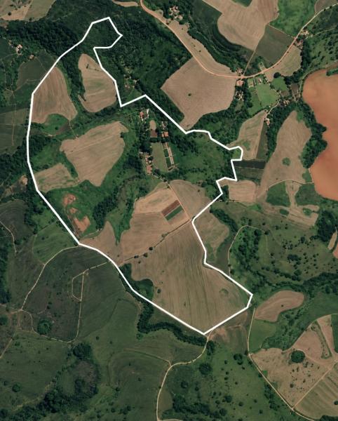 Fazenda com 68,9 ha, 5 casas e cafezal em Santana da Vargem