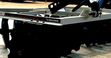 Grade hidráulica nova de 24 discos Baldan