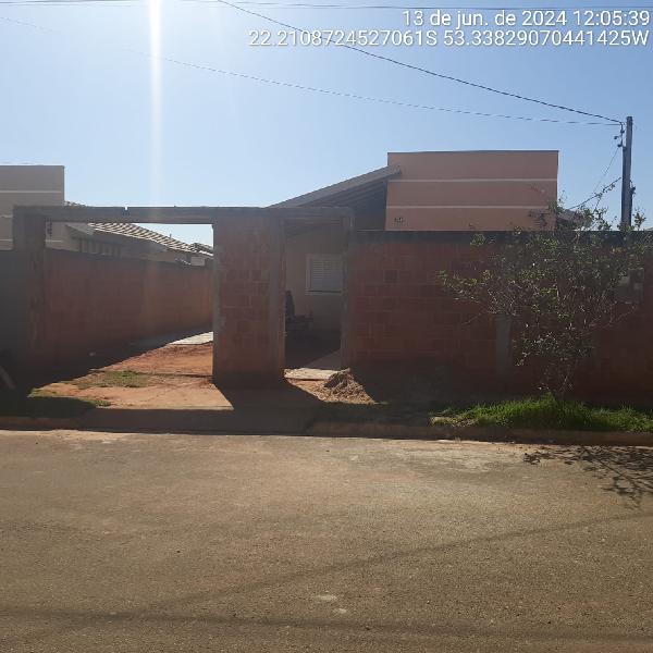 Casa com 2 quartos, 1 banheiro, 1 vaga, 58,68m² construída