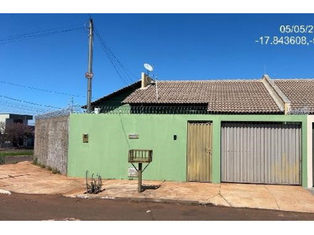 Casa com 75,91m² e Terreno com 150m² em Jataí/GO