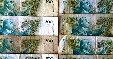 12 Cédulas - 500 Cruzados