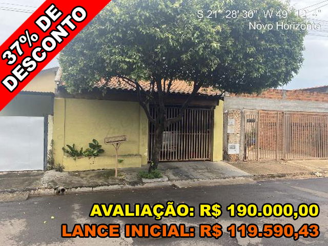 Casa 2 quartos, 1 banheiro, 1 vaga, 124.45m² construída, desocupada