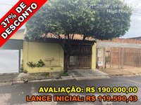 Casa 2 quartos, 1 banheiro, 1 vaga, 124.45m² construída, desocupada