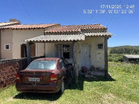 Casa com 2 quartos, 45,05 m², terreno de 150 m², desocupada