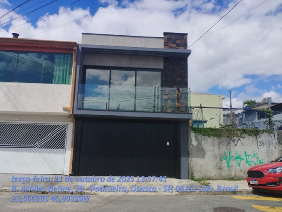 Casa em Osasco com 83m² de área construída