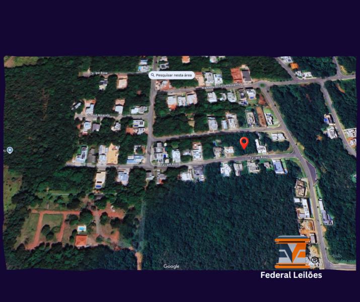 Terreno residencial de 1.000m², em condomínio fechado