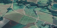 Fração de terras de campo e matos em Três de Maio/RS