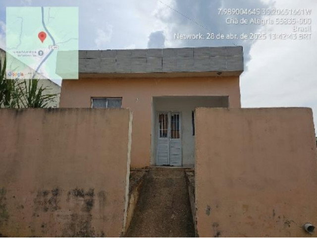 Casa com 2 quartos em Chã de Alegria/PE