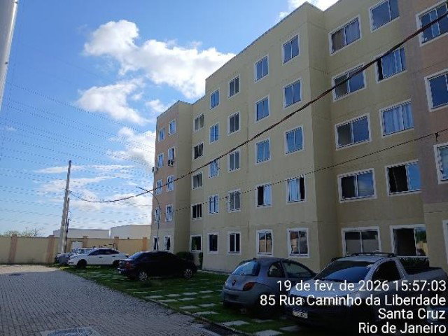 Apartamento com 2 quartos, 41,32m², Santa Cruz, RJ