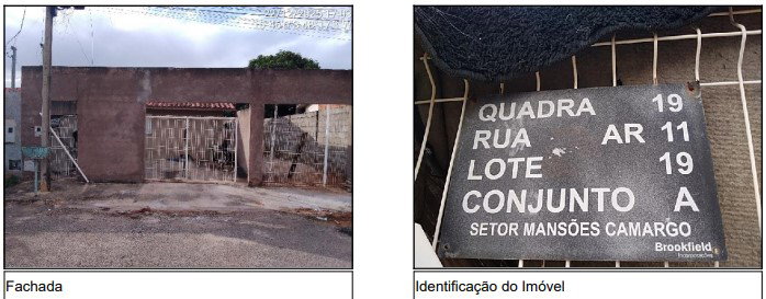 Casa com 2 quartos, 46,07m², terreno 200m², desocupada