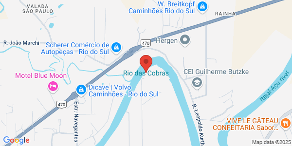 Terreno industrial 2.700m² - BR-470 - Rio das Cobras