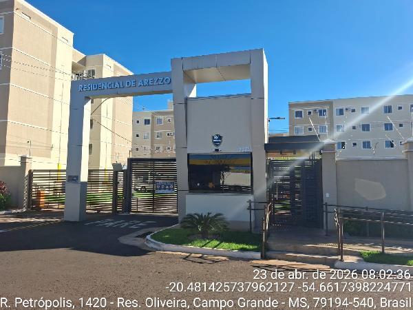 Apartamento com 2 quartos em Campo Grande/MS