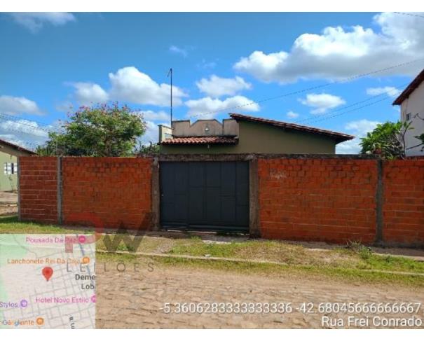 Casa em Demerval Lobão com 2 quartos e 56m² de área construída