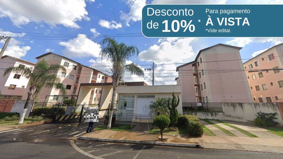 Apartamento 44m² no Condomínio Residencial Buriti -