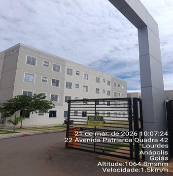 Apartamento 2 quartos, 53,45m², 1 vaga - Anápolis/GO