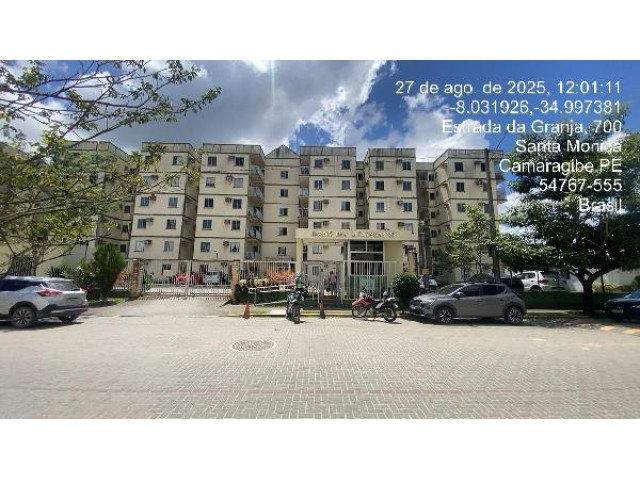 Apartamento com 2 quartos em Camaragibe/PE