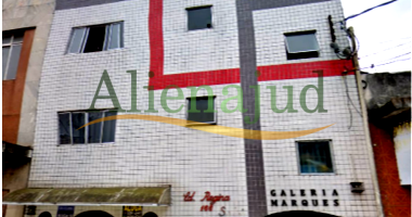 Apartamento com 22,32m² de área útil no Centro de São Vicente/SP