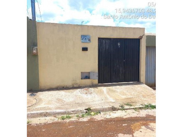 Casa com 2 quartos em Santo Antônio do Descoberto/GO