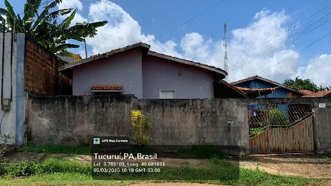 Casa em TUCURUI (PA) com 2 quartos e 58,65m²