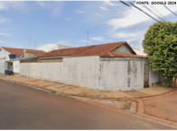Salão Comercial e Casa com 2 quartos, 1 banheiro e garagem